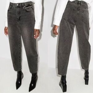 Frame Denim Women's Gray Barrel leg Jeans